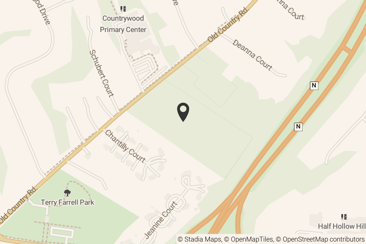 Map with location marker