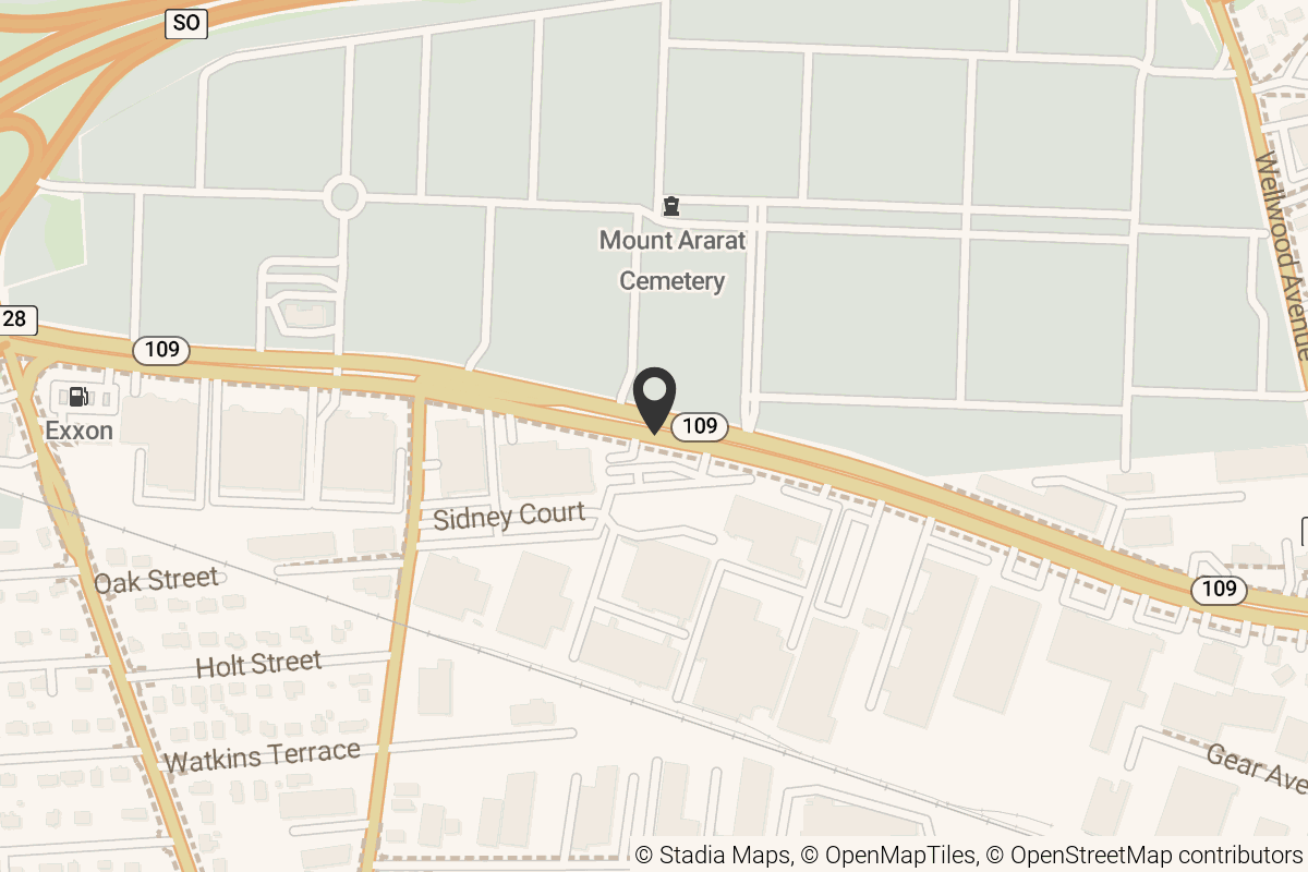 Map with location marker