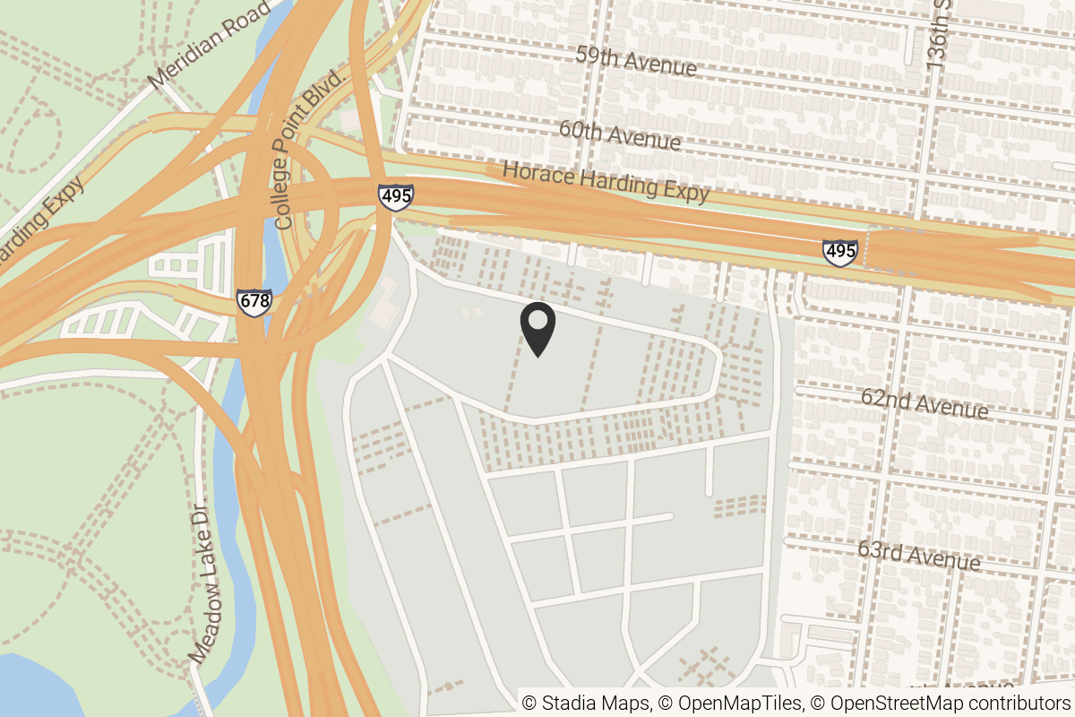 Map with location marker