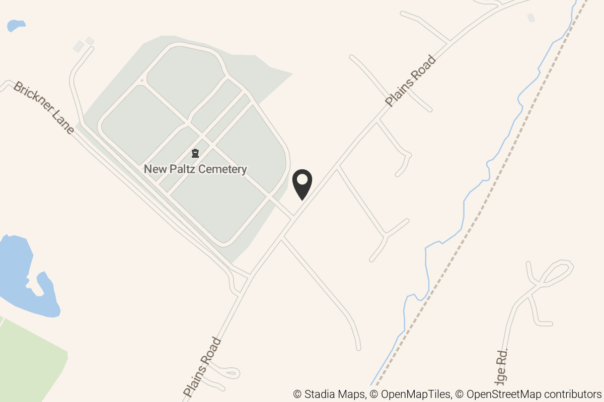 Map with location marker