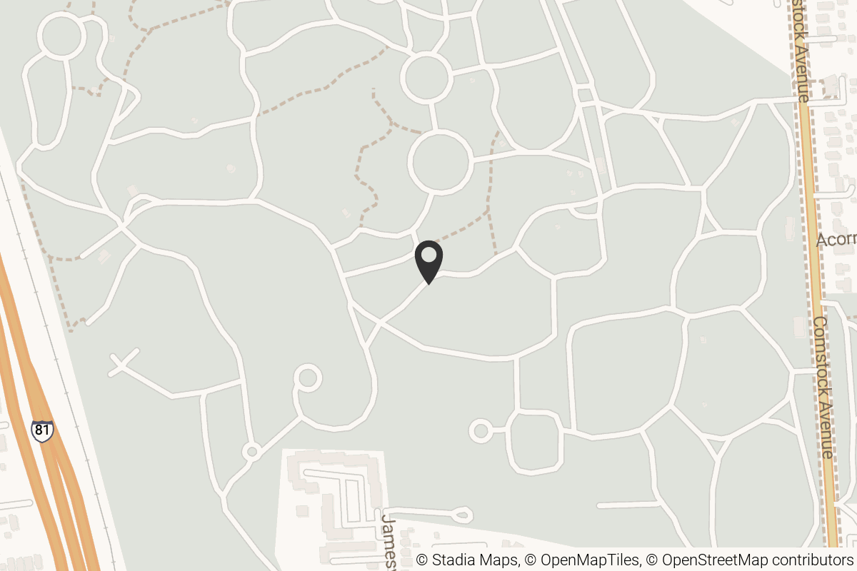 Map with location marker