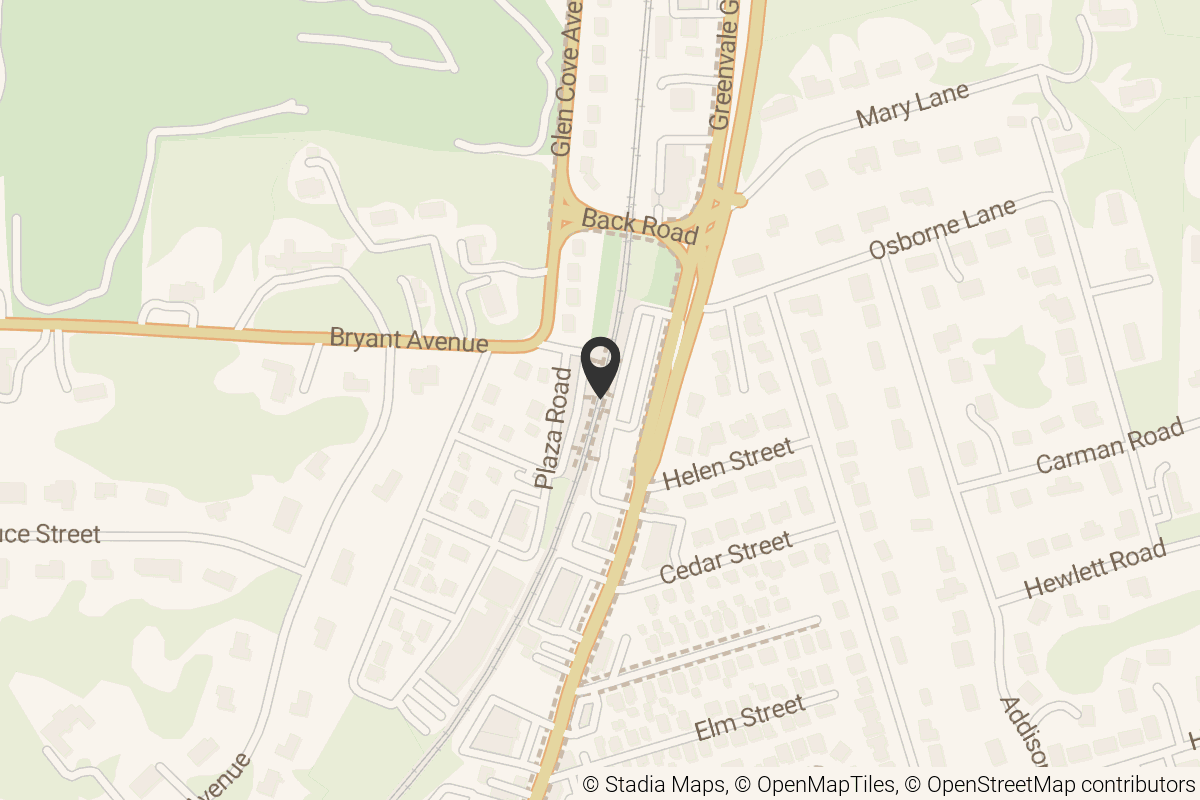 Map with location marker