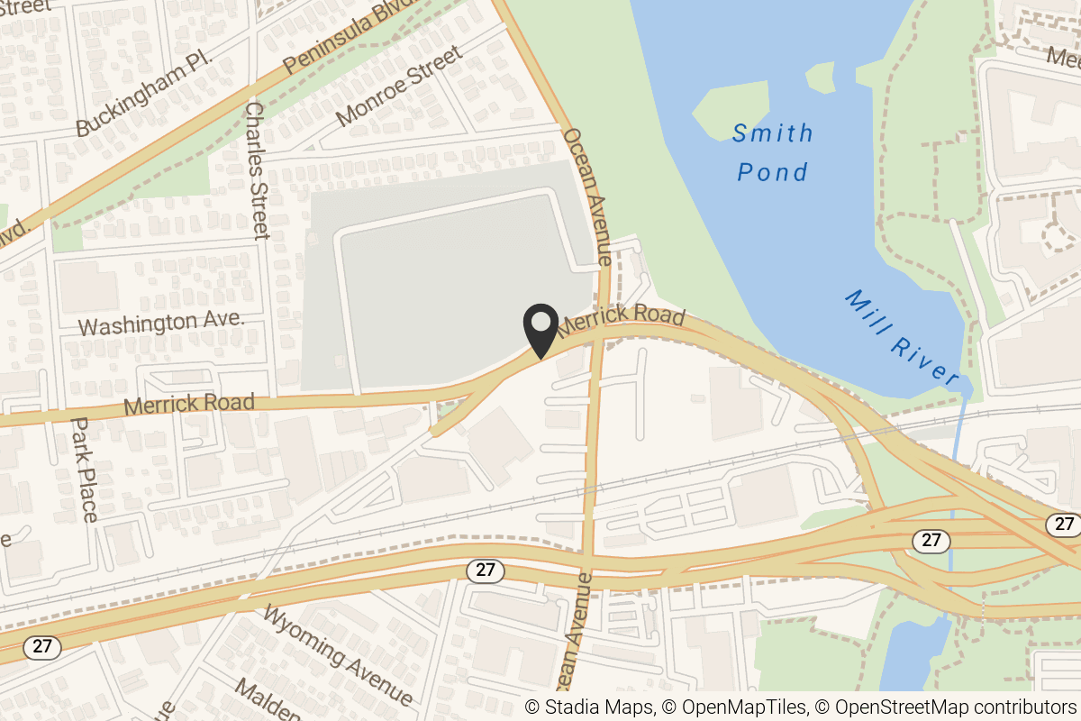 Map with location marker