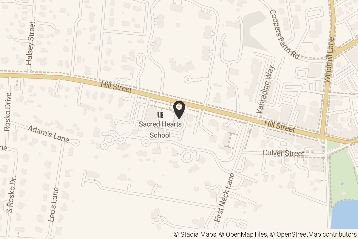 Map with location marker