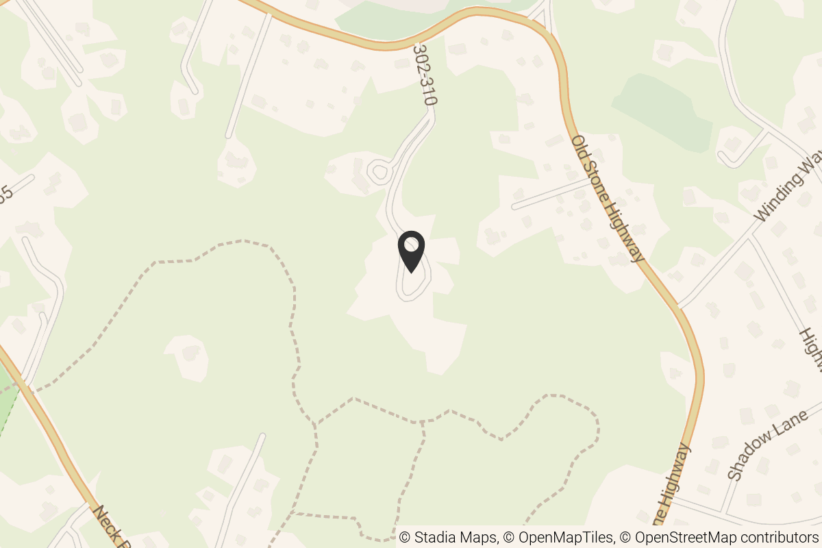 Map with location marker