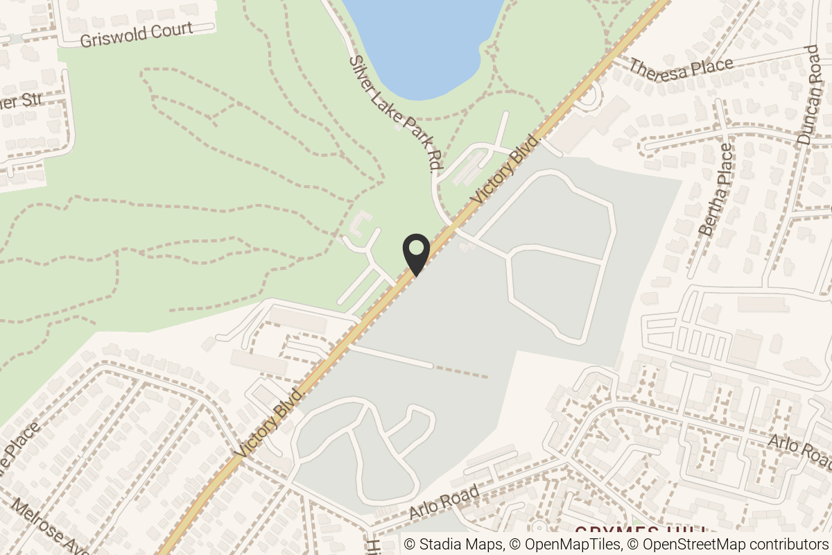 Map with location marker