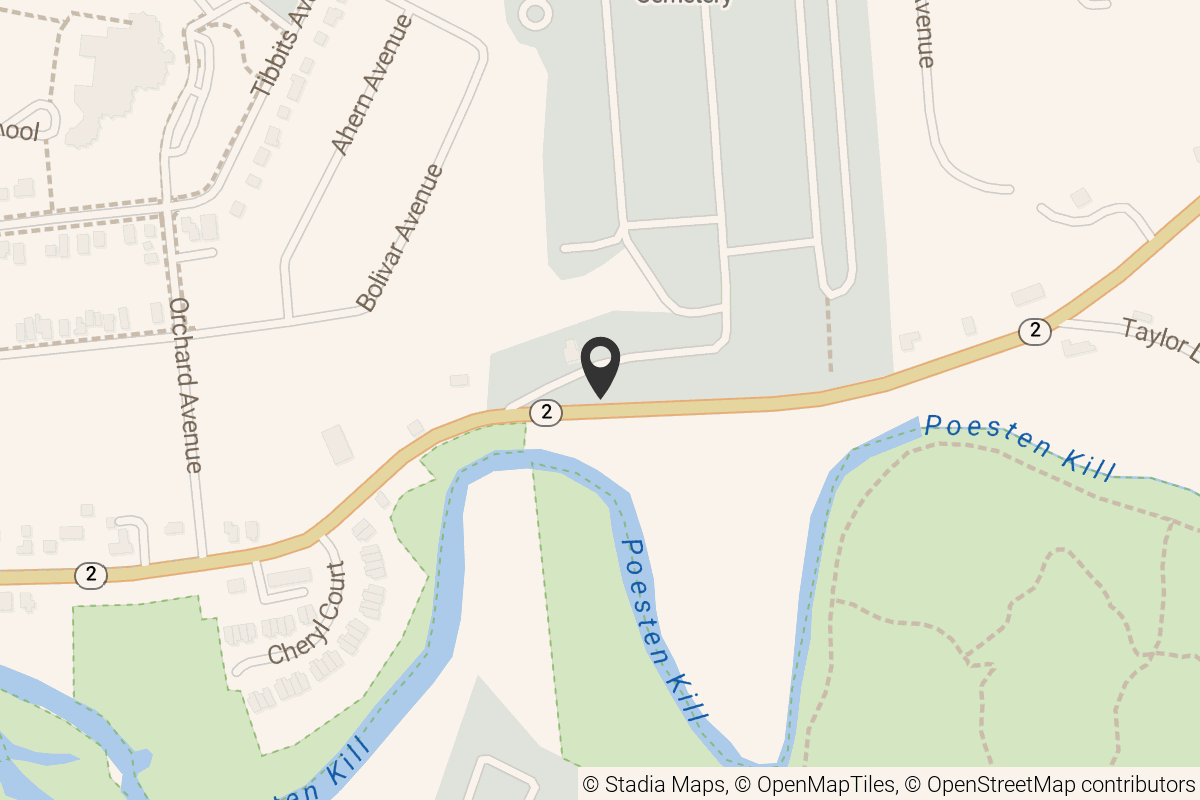 Map with location marker