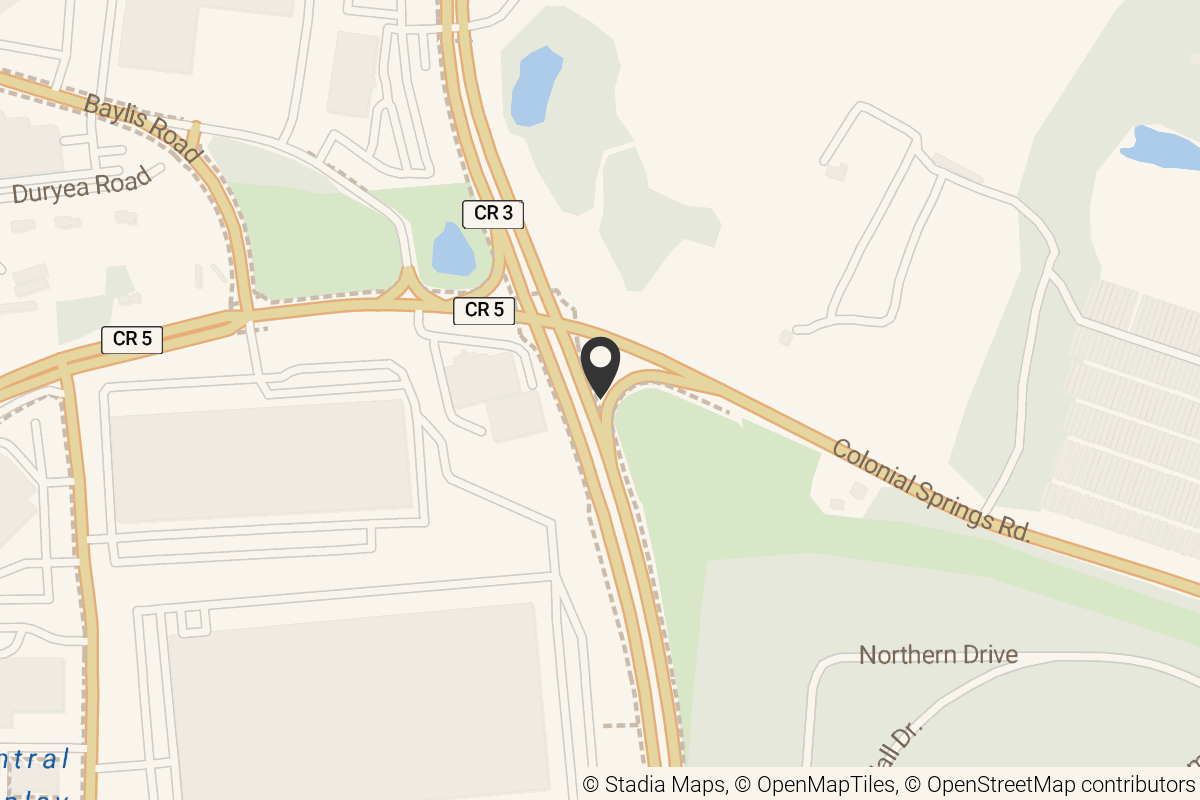 Map with location marker