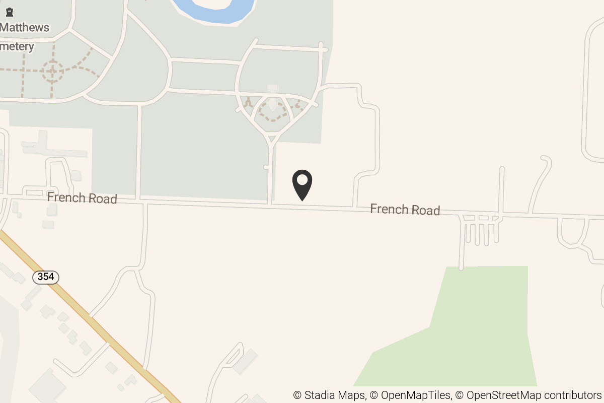 Map with location marker