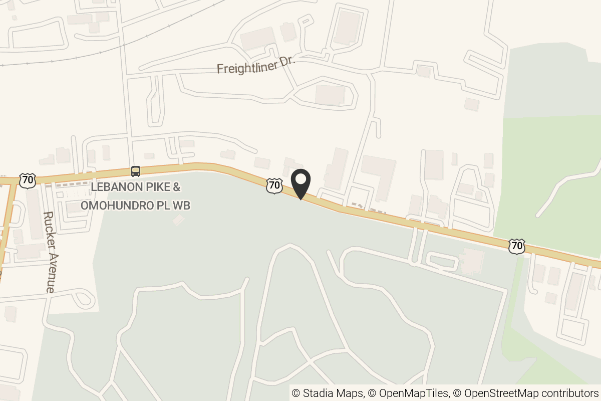 Map with location marker