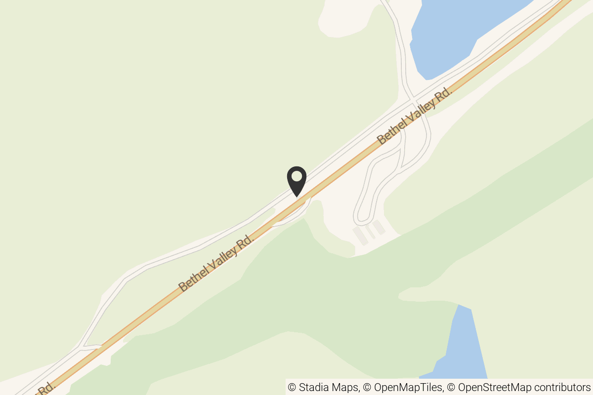 Map with location marker