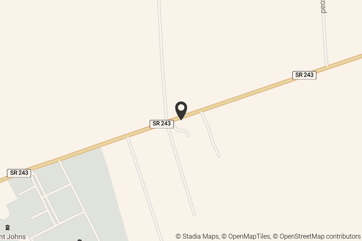 Map with location marker