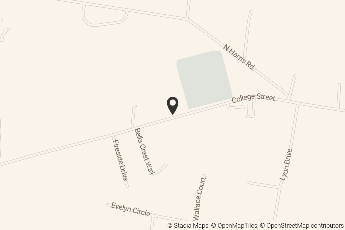 Map with location marker