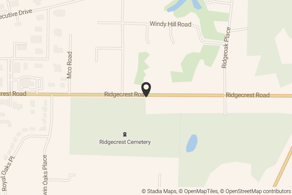 Map with location marker