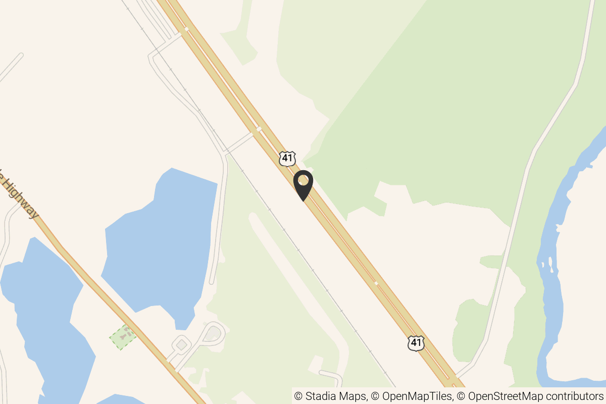 Map with location marker