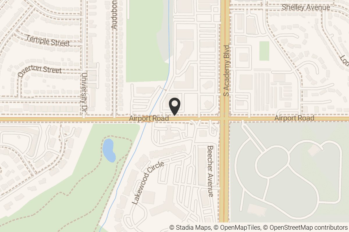 Map with location marker