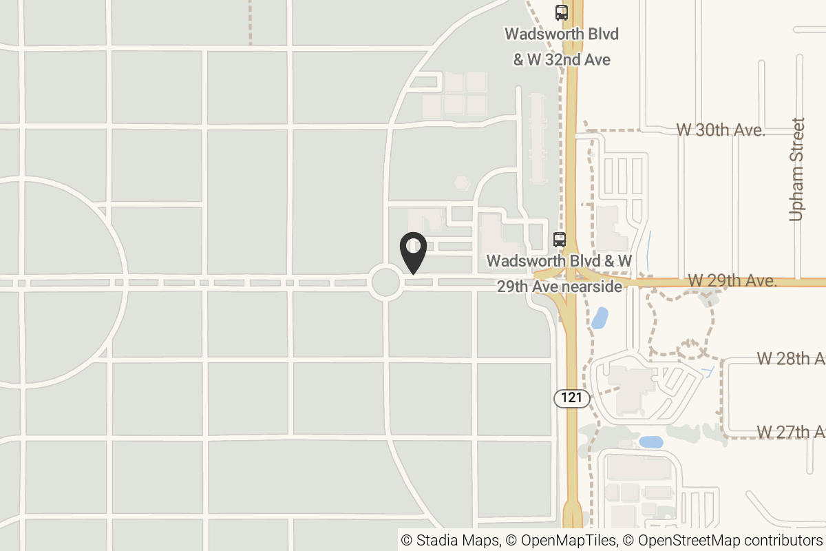 Map with location marker