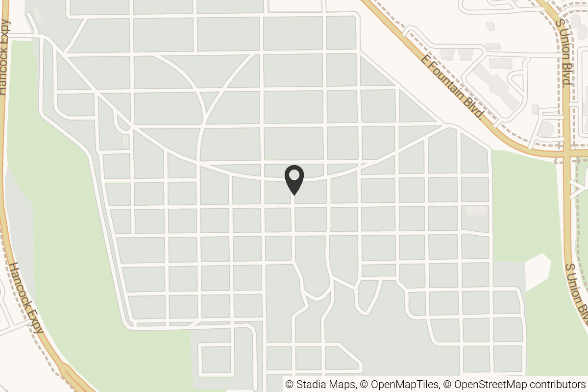 Map with location marker