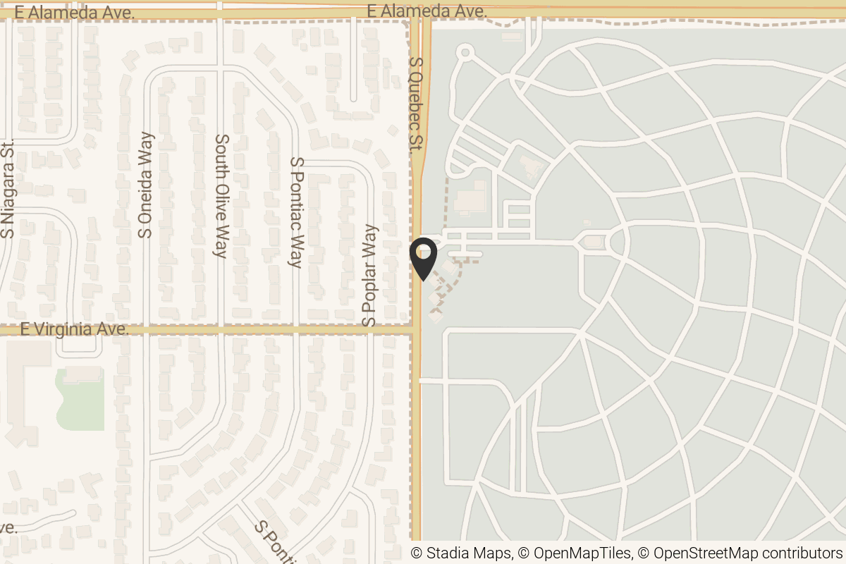 Map with location marker