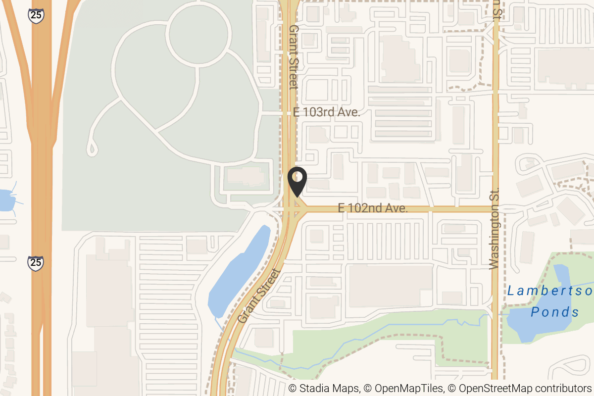 Map with location marker