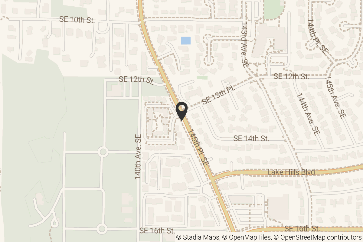 Map with location marker