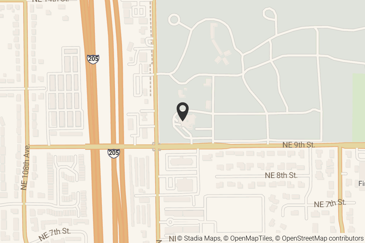 Map with location marker