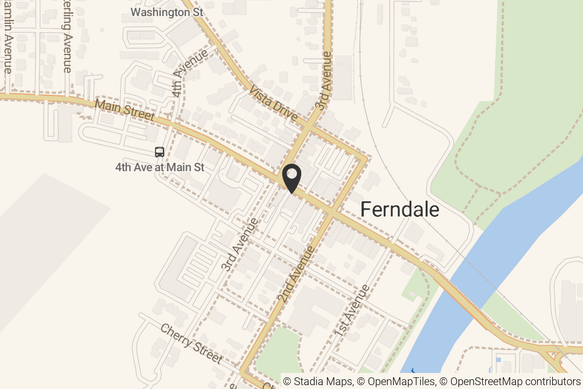 Map with location marker