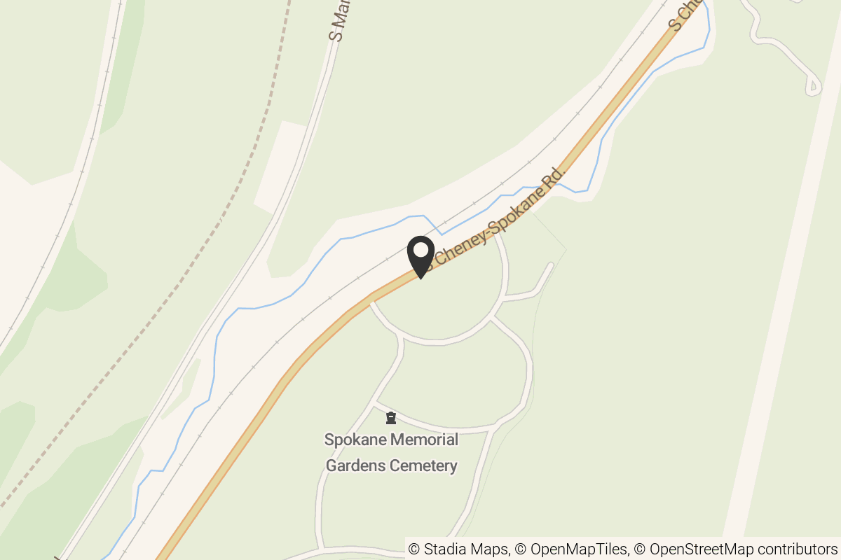 Map with location marker