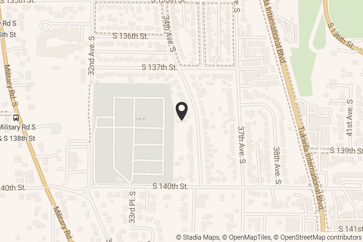 Map with location marker