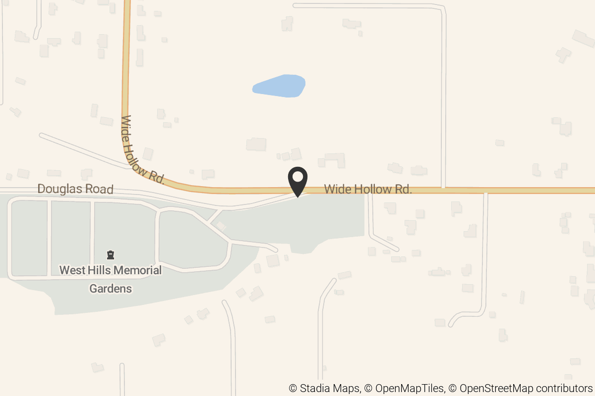 Map with location marker