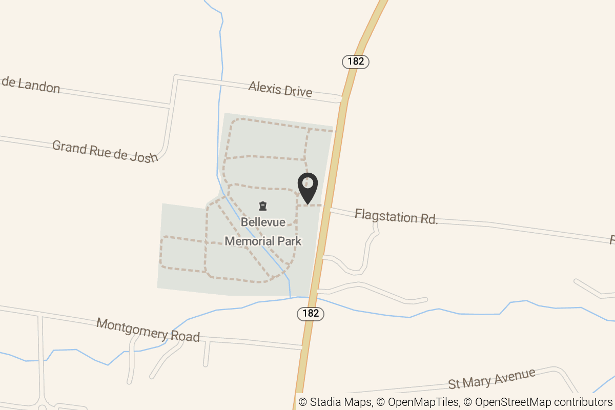 Map with location marker