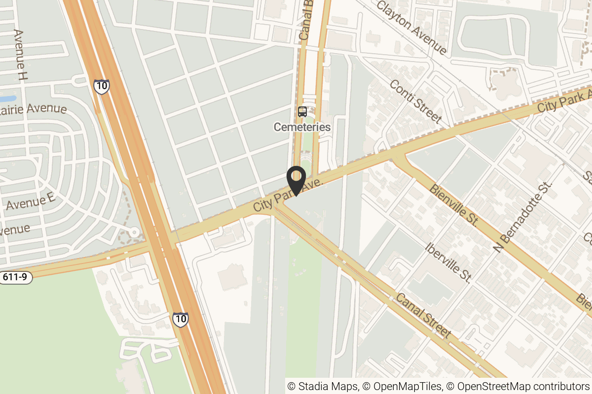 Map with location marker