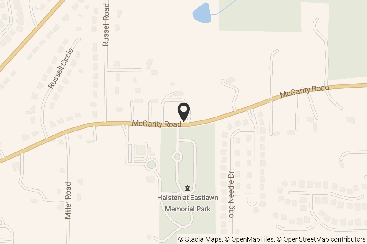 Map with location marker