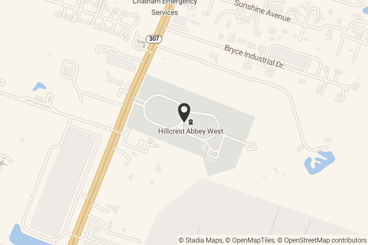 Map with location marker