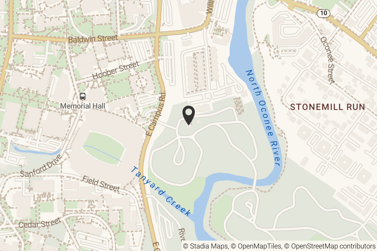 Map with location marker