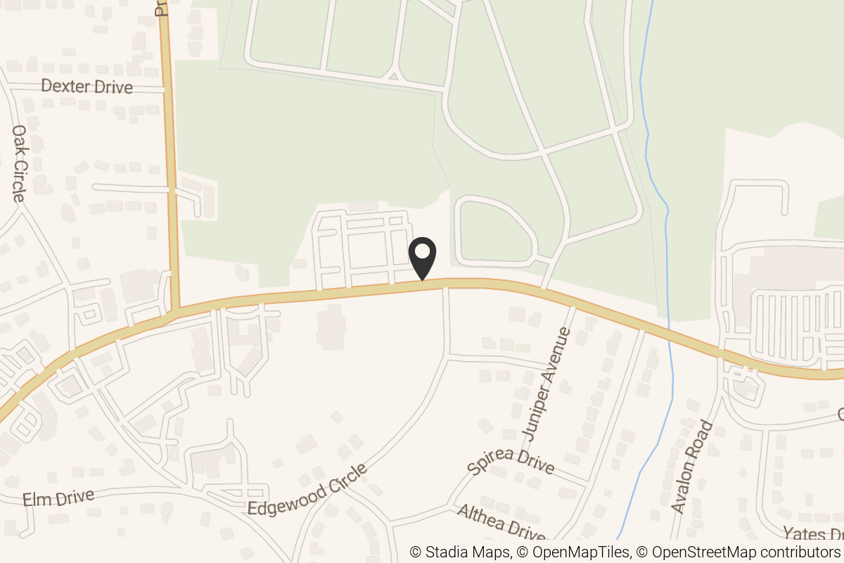 Map with location marker