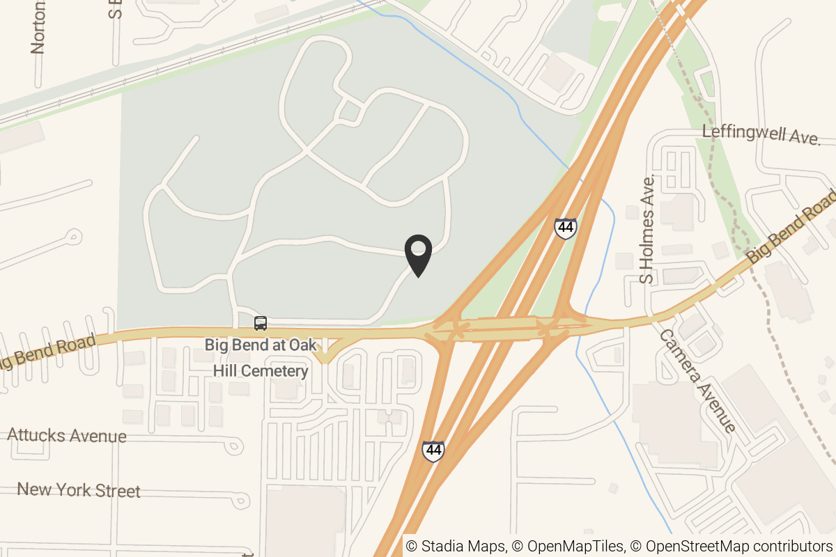 Map with location marker