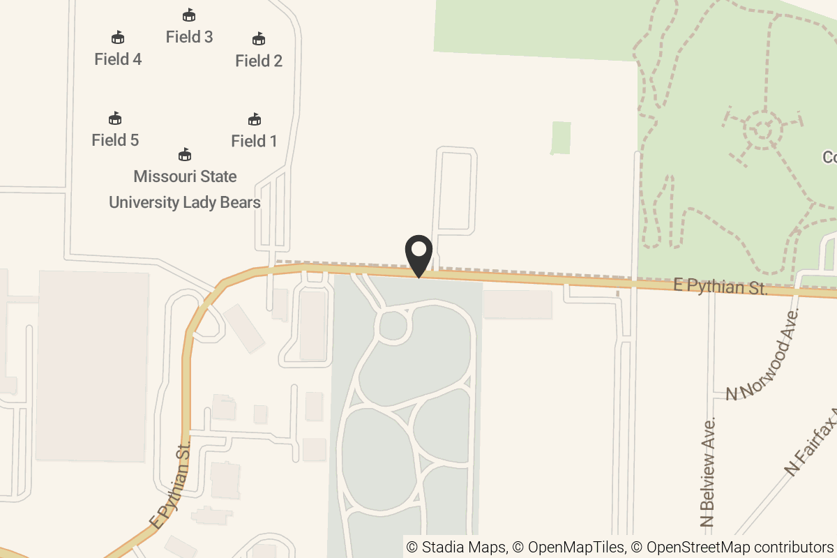 Map with location marker