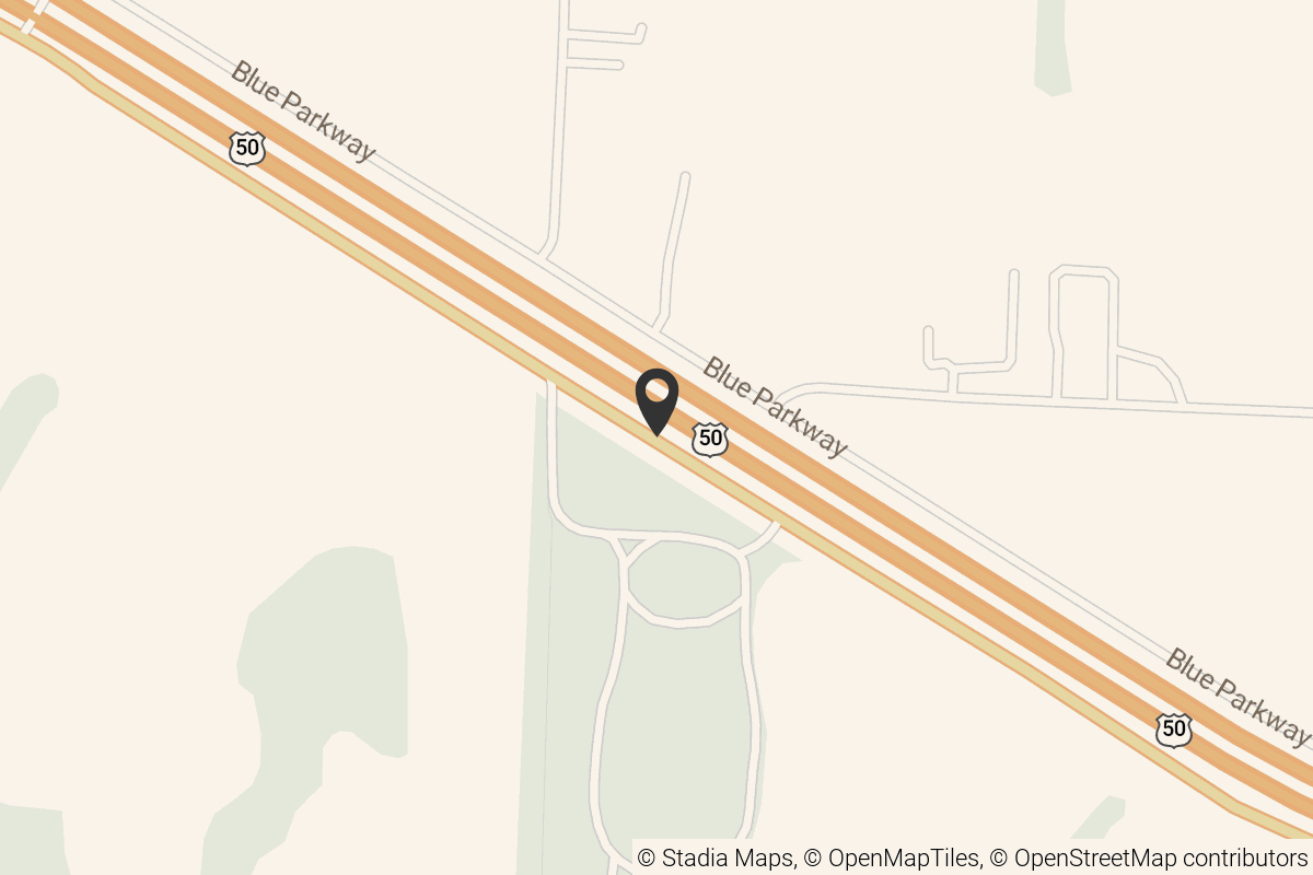 Map with location marker