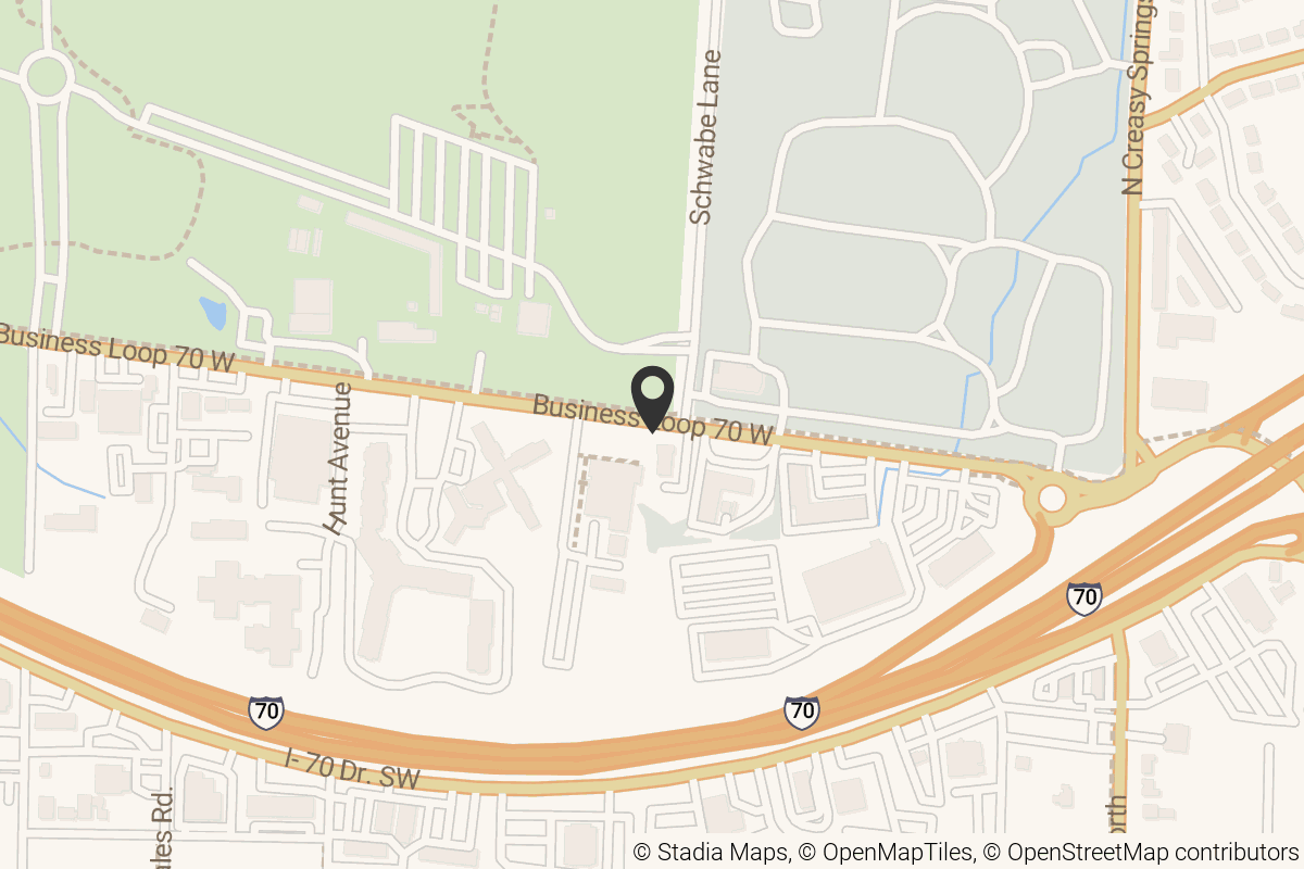 Map with location marker