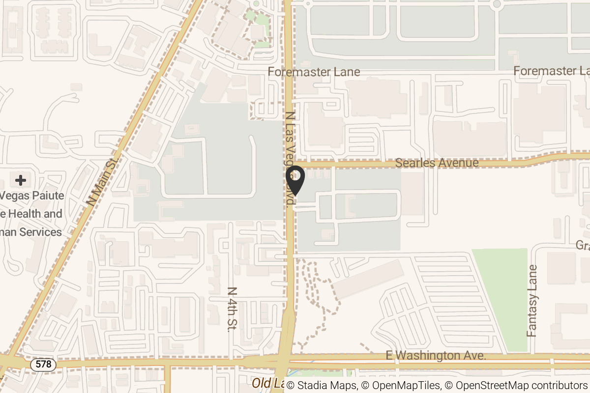 Map with location marker