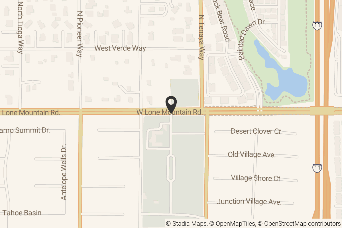 Map with location marker