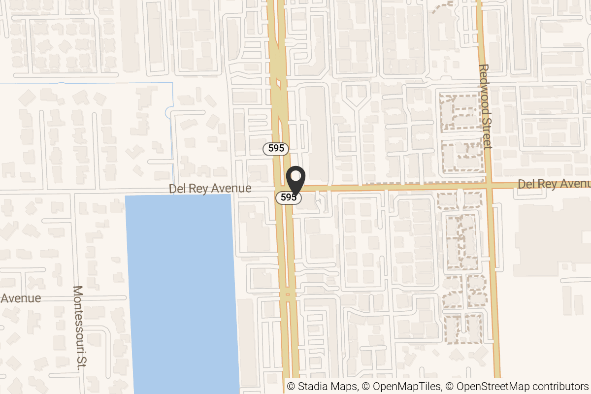 Map with location marker