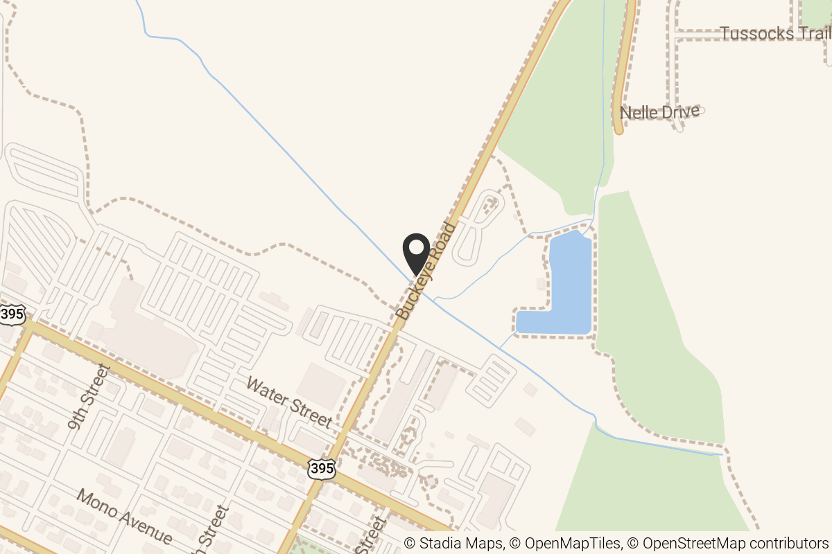 Map with location marker