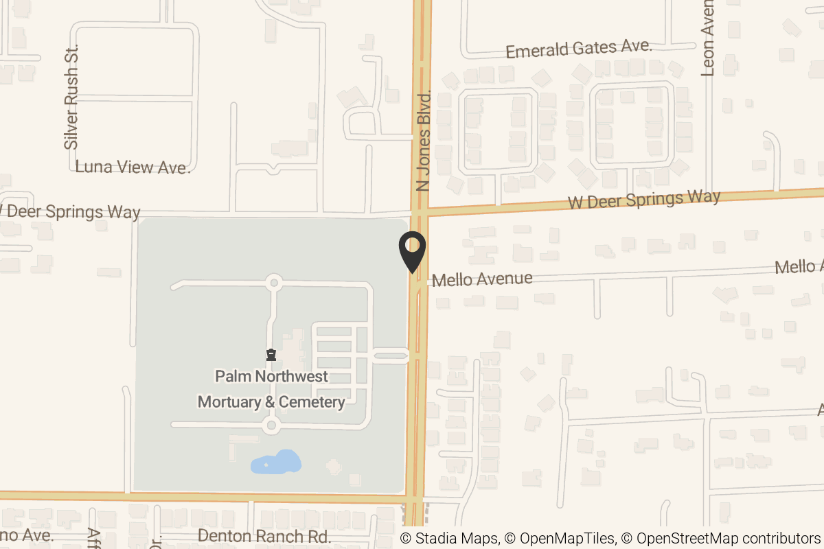 Map with location marker