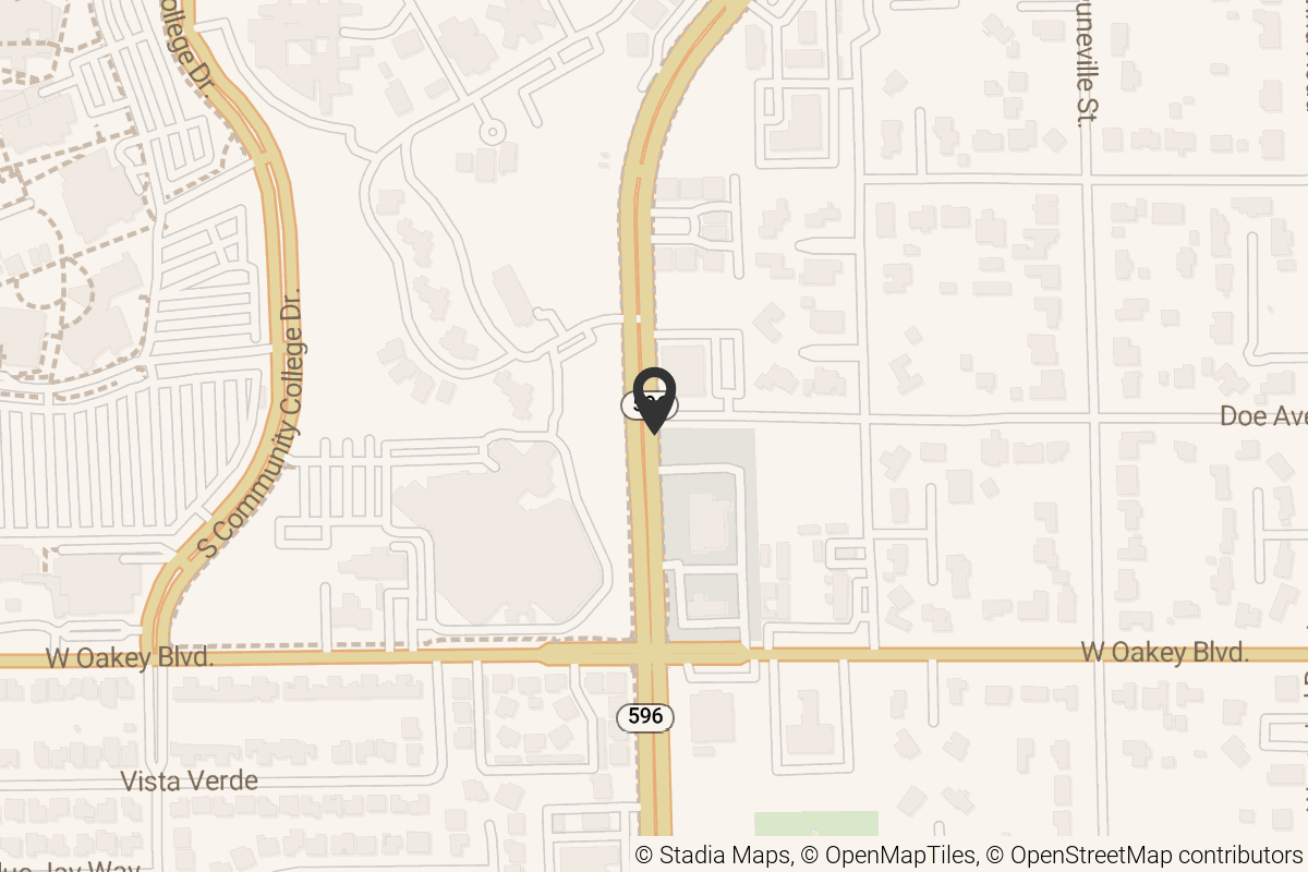 Map with location marker