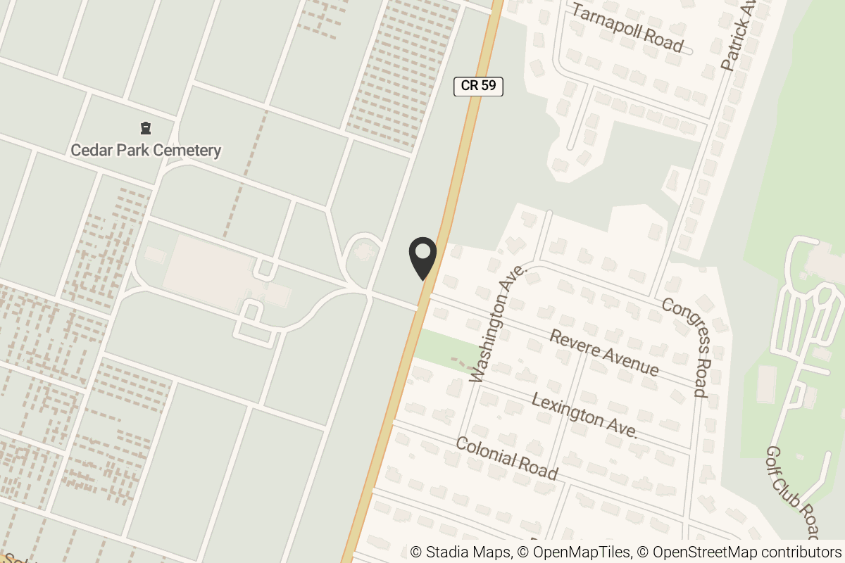 Map with location marker