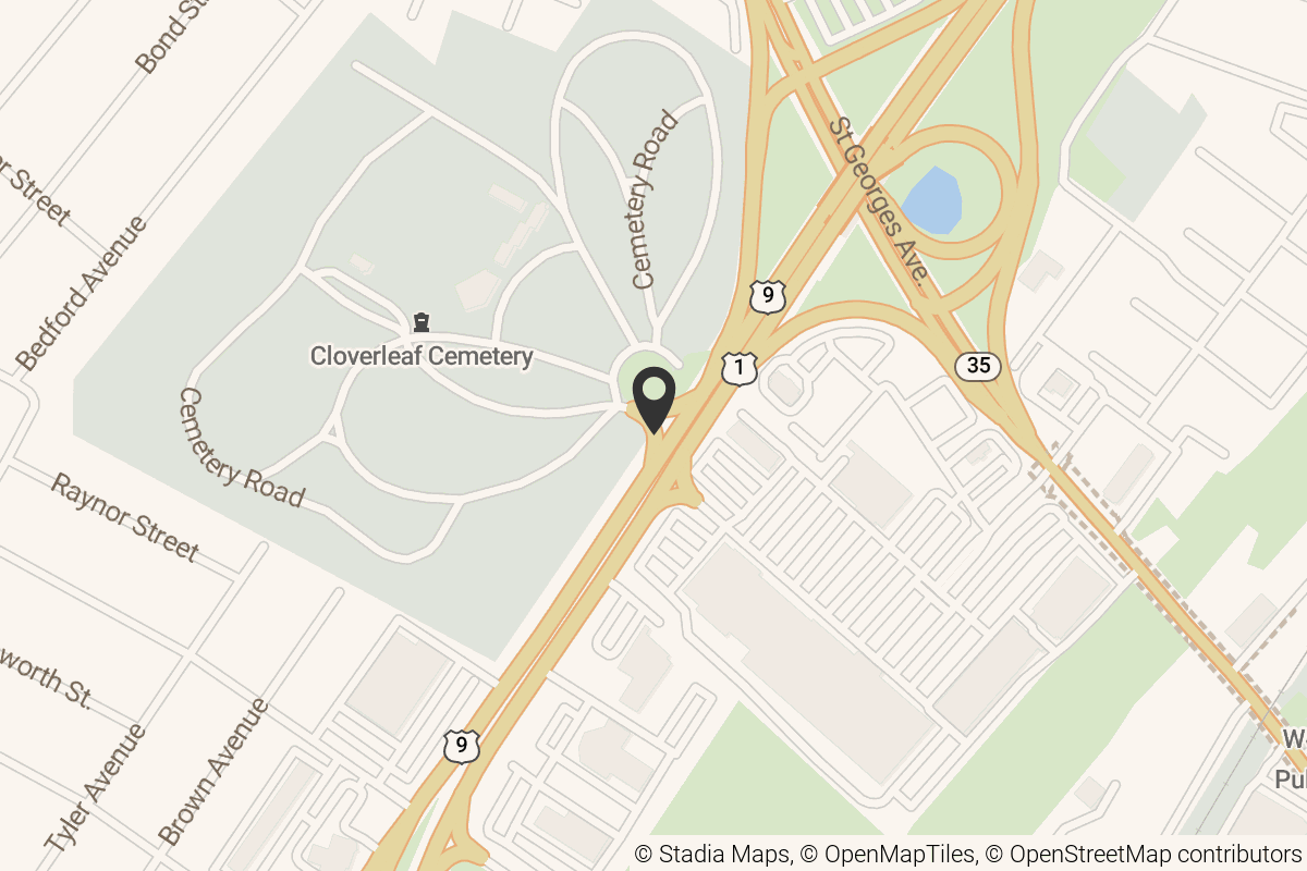 Map with location marker