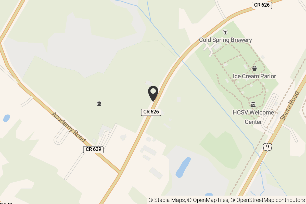 Map with location marker