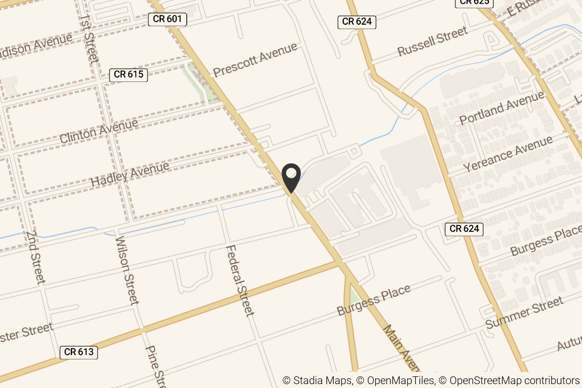 Map with location marker